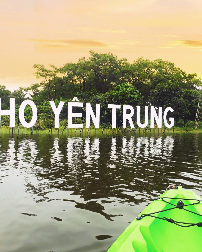 Chèo thuyền kayak. Ảnh: annh.ntt