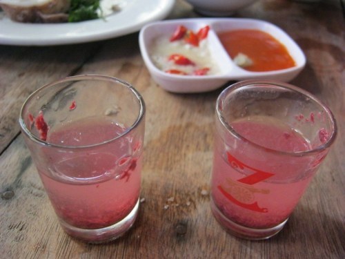 Rượu tiết ngán.