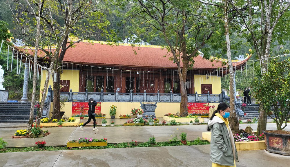 Chùa Thiên Quýt. Ảnh: Báo Quảng Ninh.