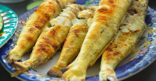 Cá đục nướng. Ảnh: Thế giới tiếp thị.