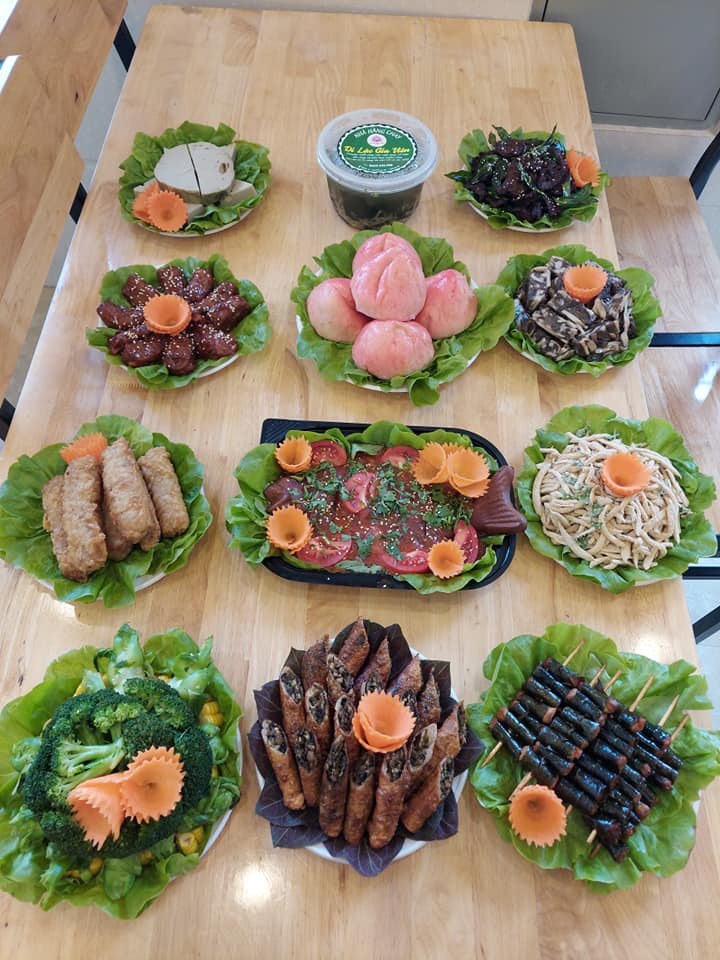 Ảnh: Fb Nhà hàng chay : DI LẶC GIA VIÊN