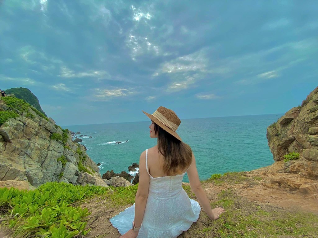 Eo gió Quan Lạn. Ảnh: Fb Vương Tình.